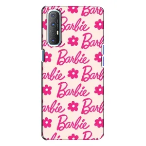 Силиконовый Чехол Барби Фильм на Oppo Reno 3 (Barbie)