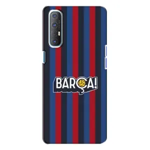 Чехол для Oppo Reno 3 (Барселона) (BARCA)