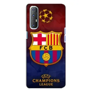 Чехол для Oppo Reno 3 (Барселона) (Barselona)