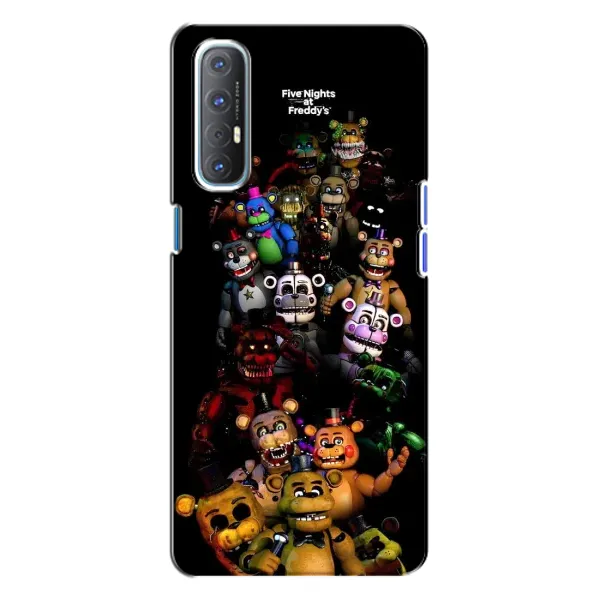 Чехол с рисунком «Bear Freddy's» для OPPO Reno 3