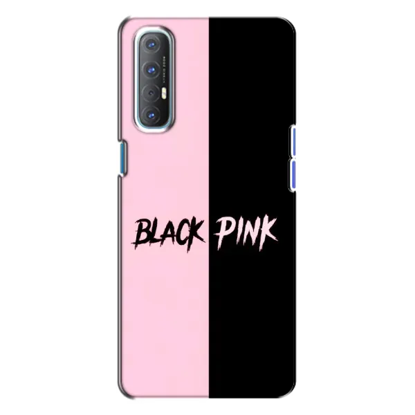 Чехол с рисунком «BLACK PINK» для OPPO Reno 3