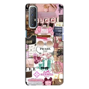 Чохол (Dior, Prada, YSL, Chanel) для Oppo Reno 3 (Брендb)