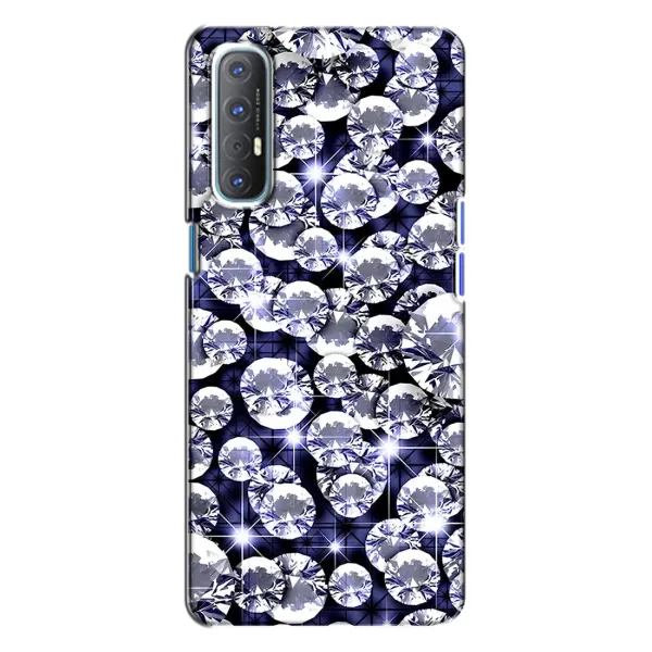 Чехол с рисунком «Бриллианты» для OPPO Reno 3