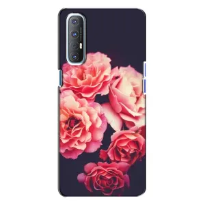 Чехлы с тематикой "ЦВЕТЫ" на Oppo Reno 3 (Бутоны)