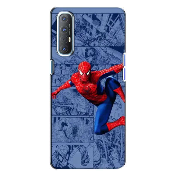 Чехол с рисунком «Человек Паук» для OPPO Reno 3