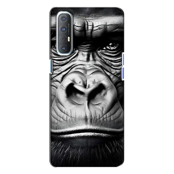 Чехол с рисунком «Черная обезьяна» для OPPO Reno 3 Чехол с рисунком «Черная обезьяна» для OPPO Reno 3