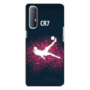 Чехол Криштиану Роналду для Oppo Reno 3 (CR7 Удар)