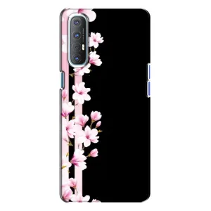 Чехлы с тематикой "ЦВЕТЫ" на Oppo Reno 3 (Цветочки)