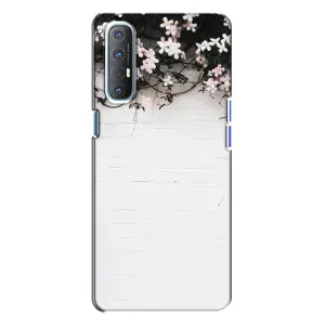 Чехлы с тематикой "ЦВЕТЫ" на Oppo Reno 3 (Цветы на стене)