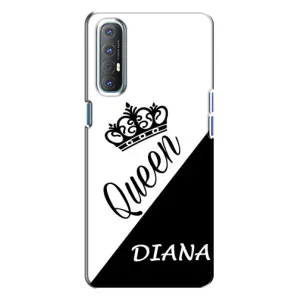 Именные  Женские Чехлы для Oppo Reno 3 (DIANA)