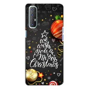 Чохол новорічна ялинка на Oppo Reno 3 (Ялинка)