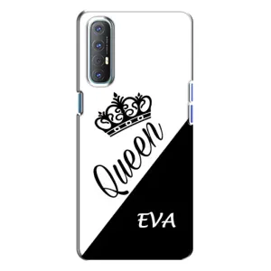 Именные  Женские Чехлы для Oppo Reno 3 (EVA)