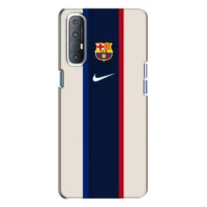 Чехол для Oppo Reno 3 (Барселона) (Фк Барселона)
