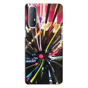 Чохли з прінтом Спортивна тематика для Oppo Reno 3 (Флорбол)