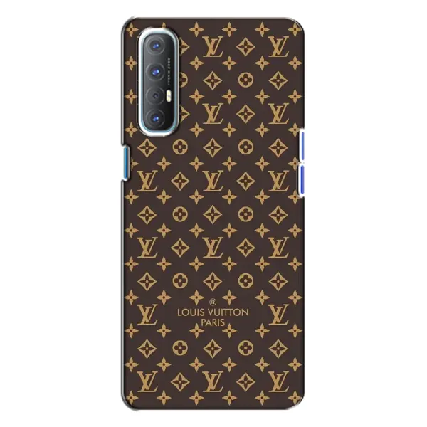 Чехол с рисунком «Фон Луи Виттон» для OPPO Reno 3