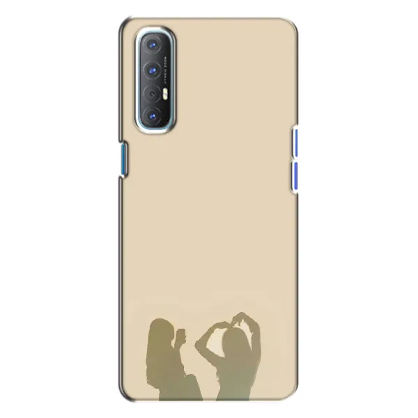 Чехол с рисунком «Фото подруги» для OPPO Reno 3