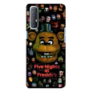 Чехлы Пять ночей с Фредди для Оппо Рено 3 (Freddy)