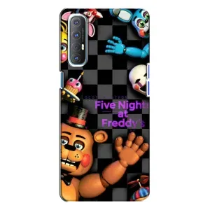 Чехлы Пять ночей с Фредди для Оппо Рено 3 (Freddy's)