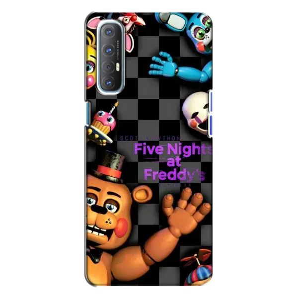 Чехол с рисунком «Freddy's» для OPPO Reno 3