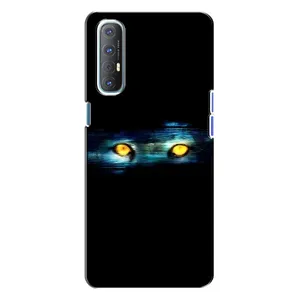 Чохли з зображенням різних тварин на Oppo Reno 3 (Очі)