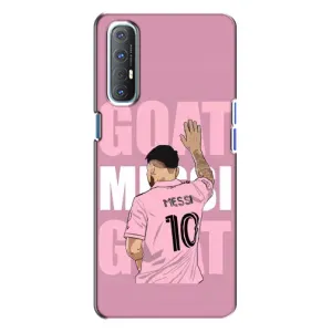 Чехлы Лео Месси в Майами на Oppo Reno 3 (GOAT MESSI)
