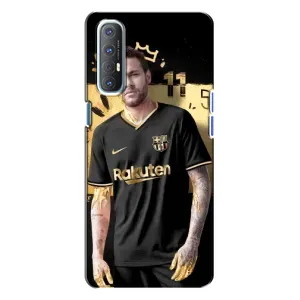 Силиконовый Чехол Oppo Reno 3 (Gold Neymar)