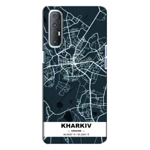 Чехлы силиконовые (Город Харьков) на Оппо Рено 3 (Харьков)