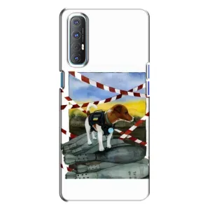 Чехол с принтом Собаки Патрон для Oppo Reno 3 (Храбрый Патрон)