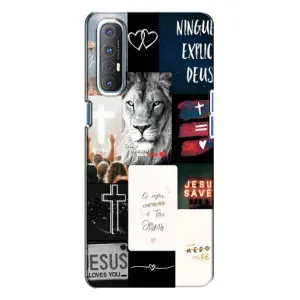 Чехлы для Oppo Reno 3 (Для Христиан) (Христианский арт)