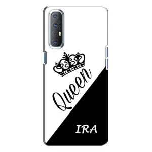 Именные  Женские Чехлы для Oppo Reno 3 (IRA)