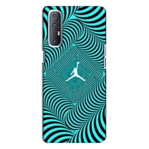 Силіконовый Чохол Nike Air Jordan на Оппо Рено 3 (Jordan)