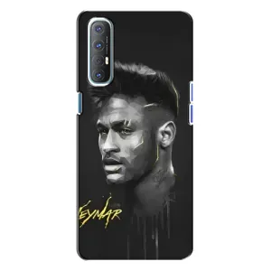 Силиконовый Чехол Oppo Reno 3 (Junior Neymar)