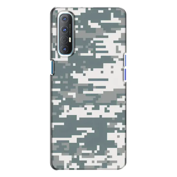 Чехол с рисунком «Камуфляжный Хаки» для OPPO Reno 3 Чехол с рисунком «Камуфляжный Хаки» для OPPO Reno 3
