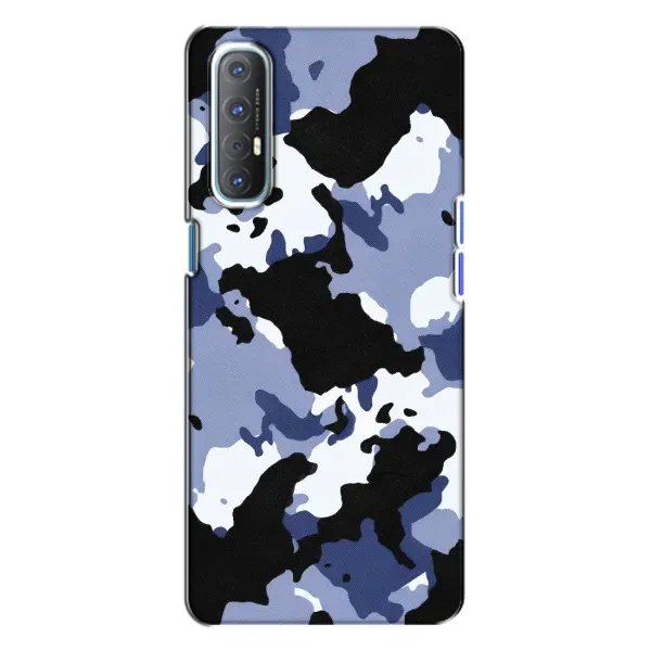 Чехол с рисунком «Камуфляжный Серый» для OPPO Reno 3 Чехол с рисунком «Камуфляжный Серый» для OPPO Reno 3