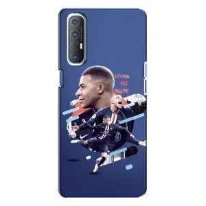 Чехол (TPU) с Футболистом на Oppo Reno 3 (Килиан)