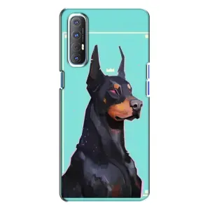 Чохол ДОБЕРМАН для Oppo Reno 3 (Король доберман)