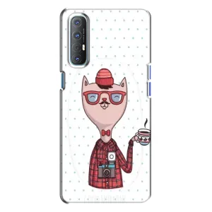 Чохол на тематику: Коти для OPPO Reno 3 (Кіт аристократ)