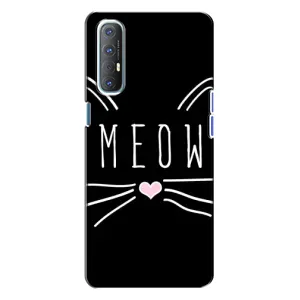 Бампер з зображенням Котиків для Оппо Рено 3 (КОТИК MEOW)