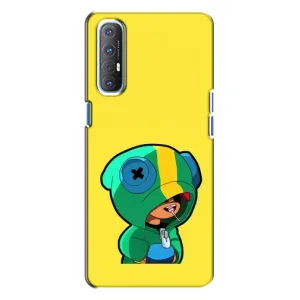 Чохол Бравл Старс для Oppo Reno 3 (Леон (LEON))