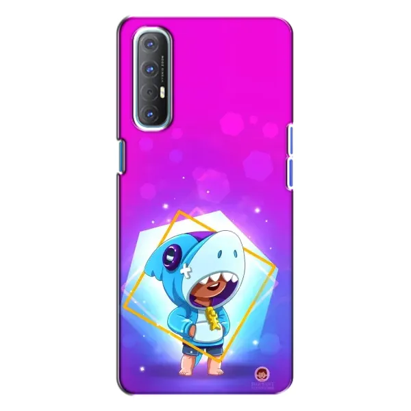Чехол с рисунком «Леон в костюме Акулы» для OPPO Reno 3