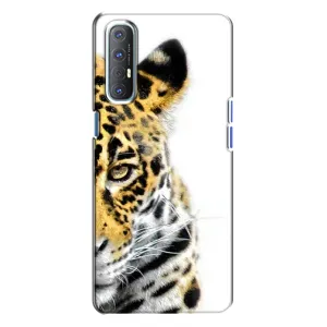 Чохли з зображенням різних тварин на Oppo Reno 3 (Стильний Леопард)