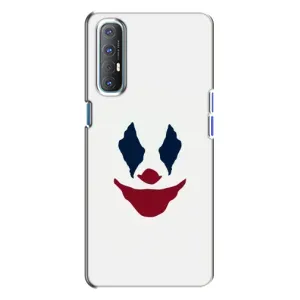 Чехлы с картинкой Джокера на Oppo Reno 3 (Лицо Джокера)