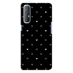 Чохли з тематикою "Маленькі Сердчеки" на Oppo Reno 3 (Маленькі сердечка)