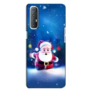 Чохли на Новий Рік Oppo Reno 3 (Маленький Дід Мороз)