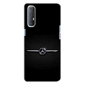 Силіконовий бампер з картинкою машини на Oppo Reno 3 (Mercedes)