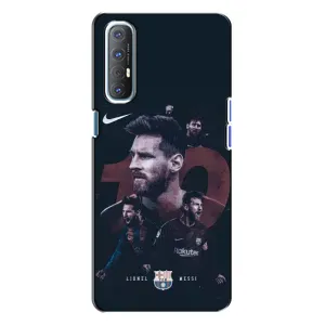 Чехлы Лео Месси Аргентина для Oppo Reno 3 (Месси 10)