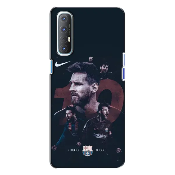 Чехол с рисунком «Месси 10» для OPPO Reno 3