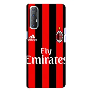 Чехлы с ТОП Футбольными клубами на Oppo Reno 3 (Milan)