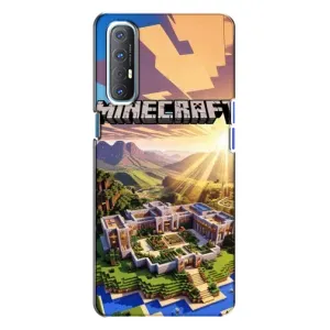 Чохол майнкрафт для Oppo Reno 3 (MINECRAFT)