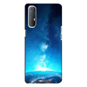 Чехлы КОСМОС для Oppo Reno 3 (Млечный путь)